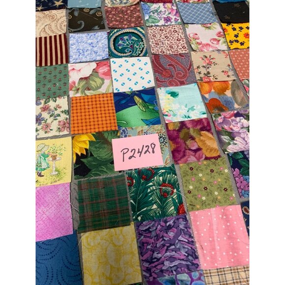 Quilting Squares 110 Precut 2” Cotton Fabric Pieces Assorted Patterns & Colors S - Picture 12 of 12